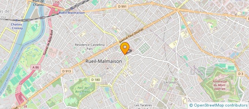 localisation de l'entreprise SCI KODAMA à RUEIL-MALMAISON