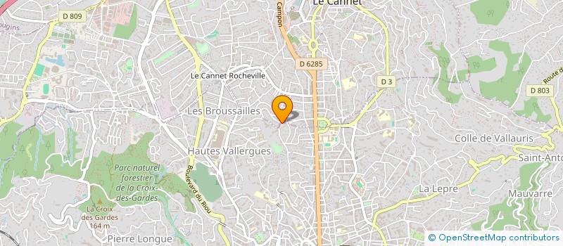 localisation de l'entreprise SCI KODJJIAN à CANNES