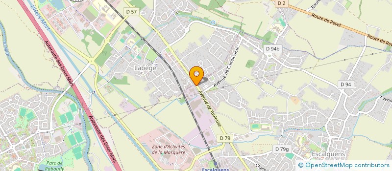 localisation de l'entreprise SCI KODOZO  ESCALQUENS