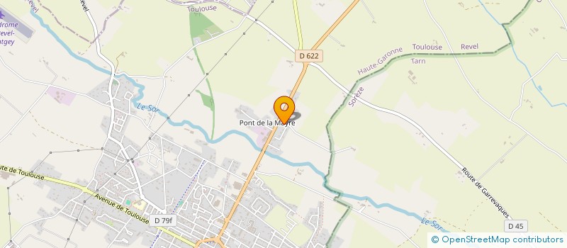 localisation de l'entreprise SCI KODRO  REVEL