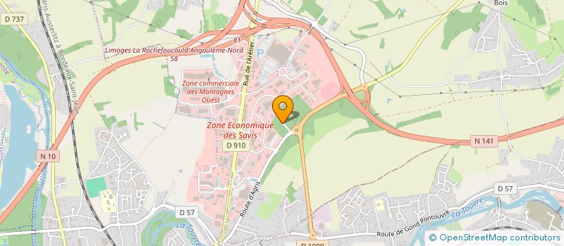 localisation de l'entreprise SCI KOEH à CHAMPNIERS