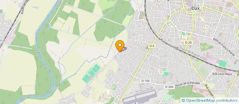 localisation de l'entreprise SCI KOENIG à DAX