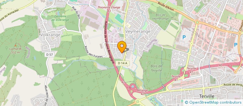 localisation de l'entreprise SCI KOENIG à THIONVILLE