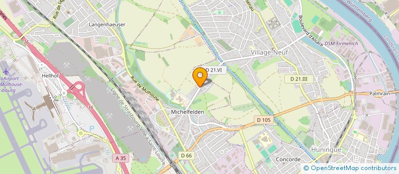 localisation de l'entreprise SCI KOENIG  SAINT-LOUIS