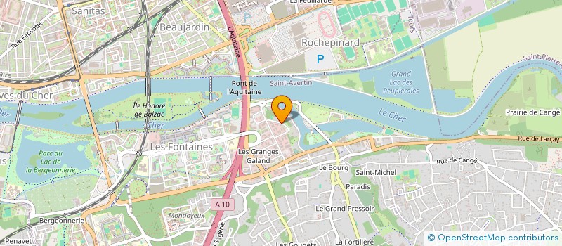 localisation de l'entreprise SCI KOENIG  SAINT-AVERTIN