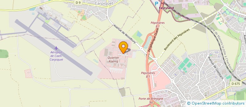 localisation de l'entreprise SCI KOENIG CHIR ORTHO  BRETTEVILLE-SUR-ODON