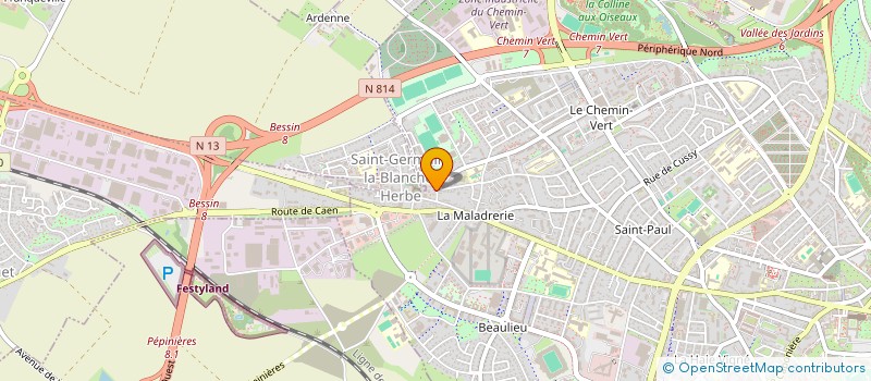 localisation de l'entreprise SCI KOENING 3 à CAEN