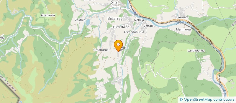 localisation de l'entreprise SCI KOFOINA  IRISSARRY