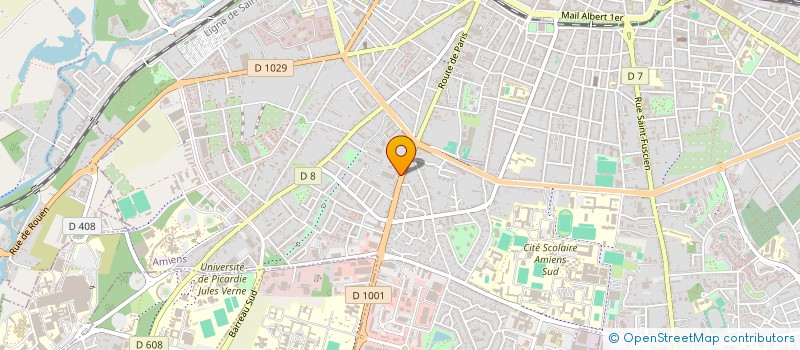 localisation de l'entreprise SCI KOFOR à AMIENS