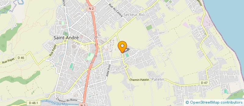 localisation de l'entreprise SCI KOGIA à SAINT-ANDRE