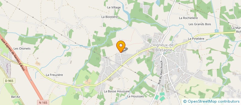localisation de l'entreprise SCI KOH IMMO à VIGNEUX-DE-BRETAGNE
