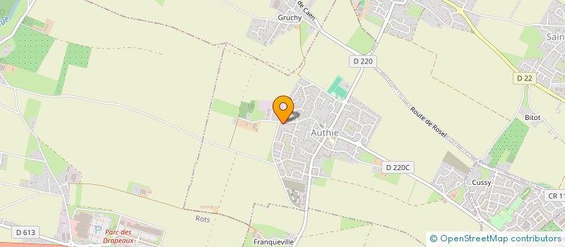 localisation de l'entreprise SCI KOHLER  AUTHIE