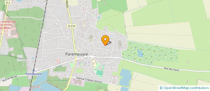 localisation de l'entreprise SCI KOHTAO  PAREMPUYRE