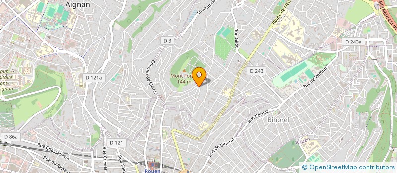 localisation de l'entreprise SCI KOK ER  BOIS-GUILLAUME