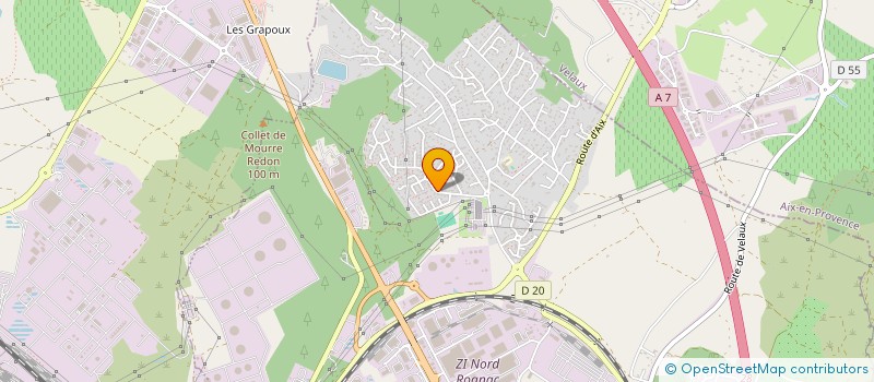 localisation de l'entreprise SCI KOKORIAN  ROGNAC