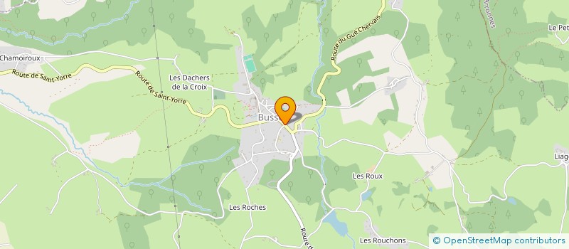 localisation de l'entreprise SCI KOLAS à BUSSET