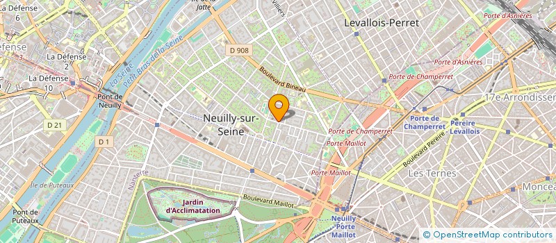 localisation de l'entreprise SCI KOLB à NEUILLY-SUR-SEINE