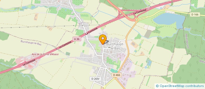 localisation de l'entreprise SCI KOLB  BURNHAUPT-LE-BAS