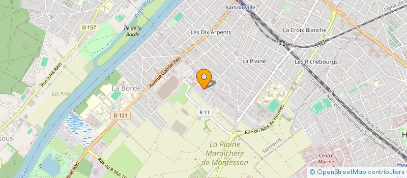 localisation de l'entreprise SCI KOLBEH  MONTESSON