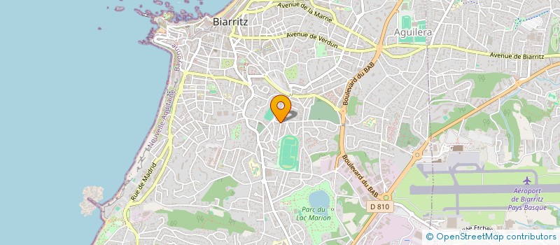 localisation de l'entreprise SCI KOLPAKOV à BIARRITZ