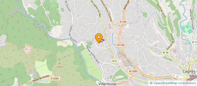 localisation de l'entreprise SCI KOLTOV AZUR à VILLENEUVE-LOUBET