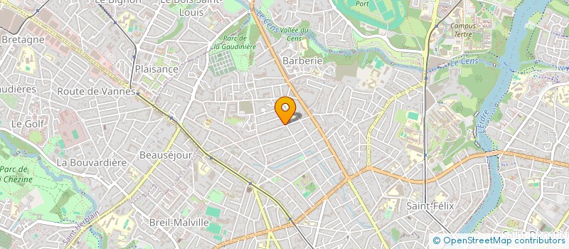 localisation de l'entreprise SCI KOLYMBRETA à NANTES