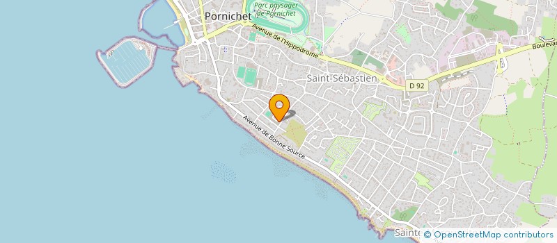 localisation de l'entreprise SCI KOMITAS à PORNICHET