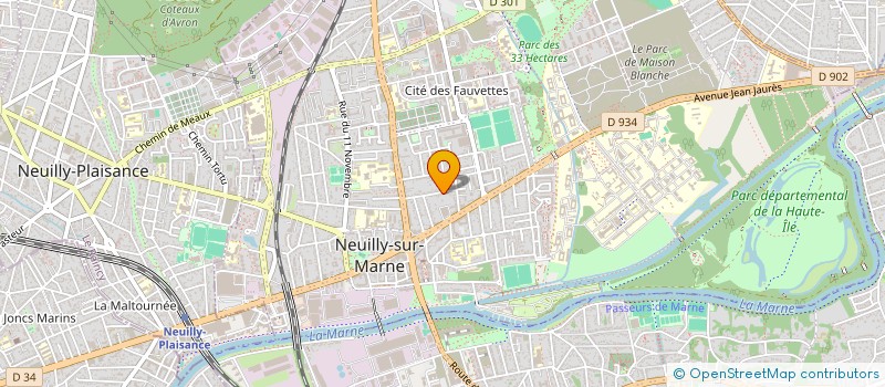 localisation de l'entreprise SCI KOMS à NEUILLY-SUR-MARNE