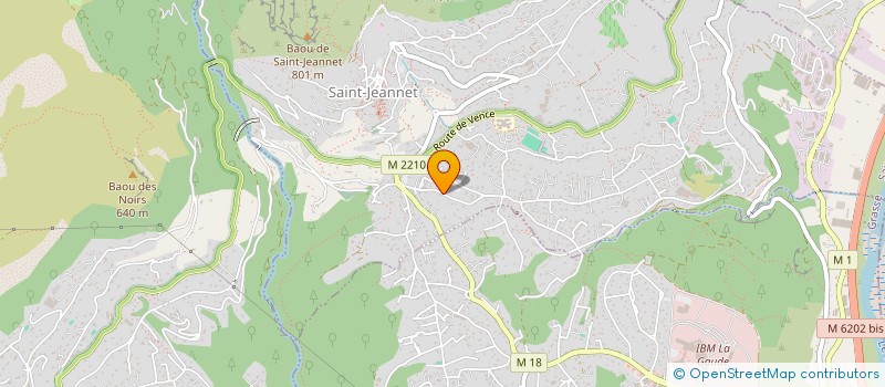 localisation de l'entreprise SCI KON-TIKI  SAINT-JEANNET