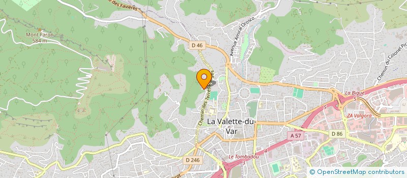 localisation de l'entreprise SCI KONAN  TOULON