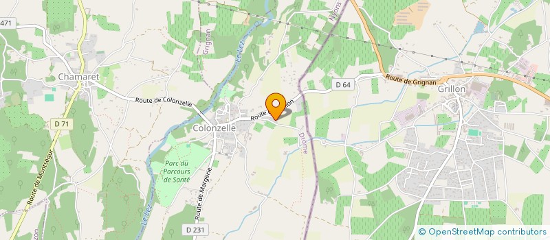 localisation de l'entreprise SCI KONCEPT  COLONZELLE