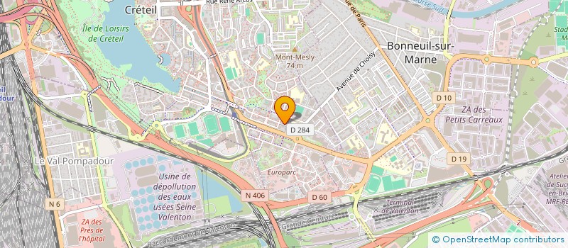 localisation de l'entreprise SCI KONE SIDIBE à CRETEIL