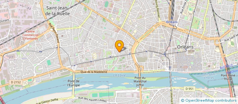 localisation de l'entreprise SCI KONG à ORLEANS