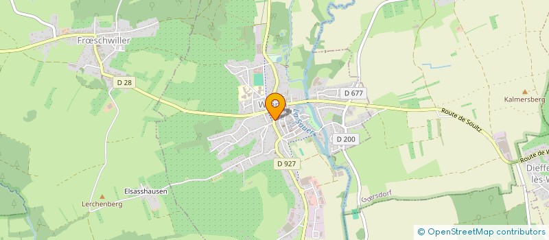 localisation de l'entreprise SCI KONG  WRTH