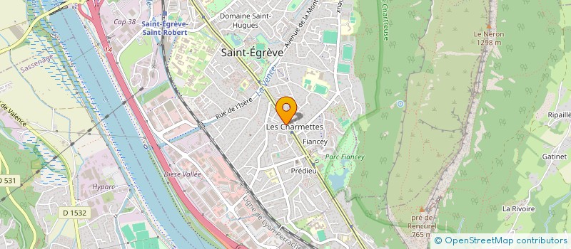 localisation de l'entreprise SCI KONG FAMILY  SAINT-EGREVE