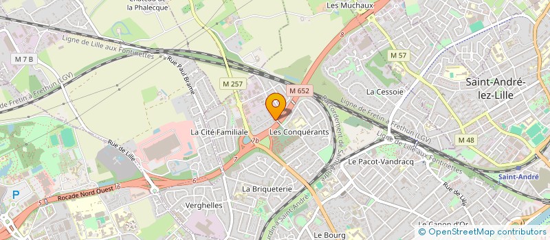 localisation de l'entreprise SCI KONG SOMSANITH à LAMBERSART