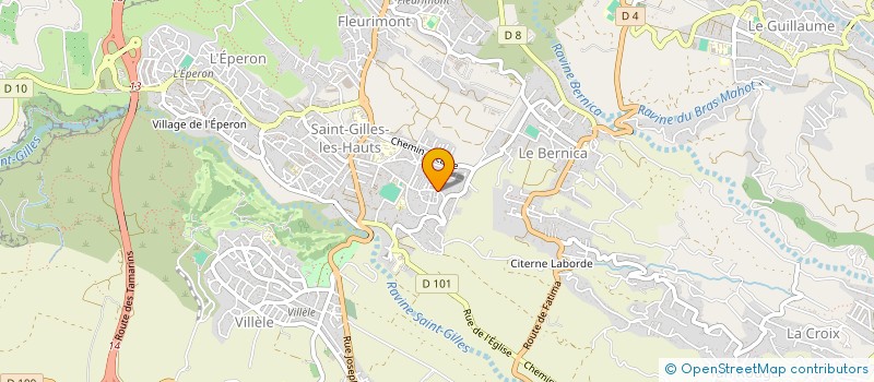 localisation de l'entreprise SCI KONMKIFO3  SAINT-PAUL