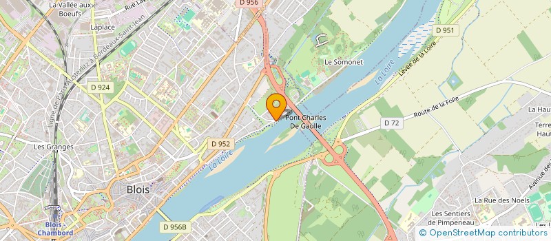 localisation de l'entreprise SCI KONOHA  BLOIS