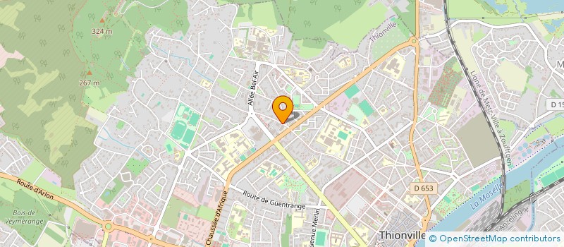 localisation de l'entreprise SCI KONOHA à THIONVILLE