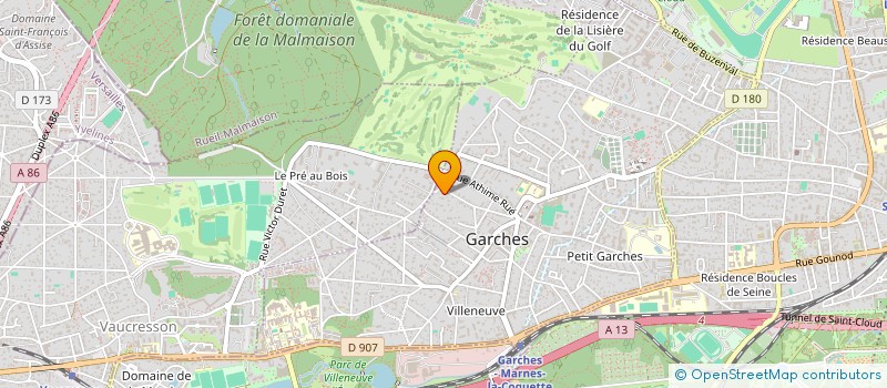 localisation de l'entreprise SCI KONTIKI à GARCHES