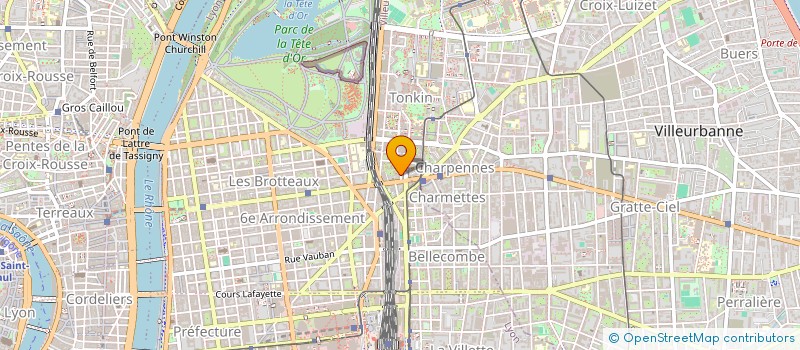 localisation de l'entreprise SCI KOO B  LYON