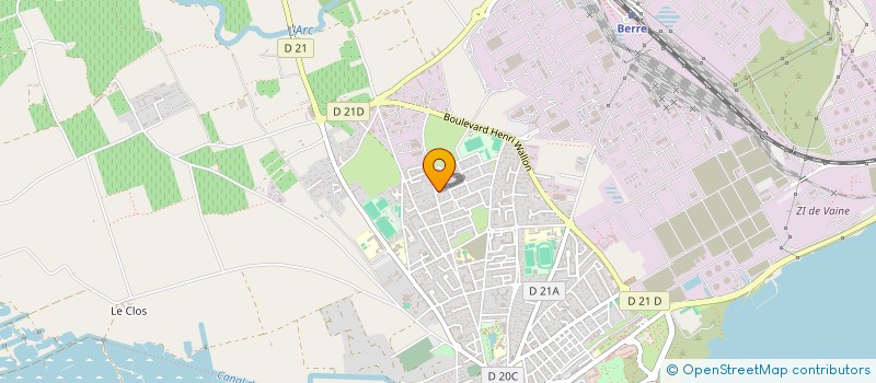 localisation de l'entreprise SCI KOONN à BERRE-L'ETANG