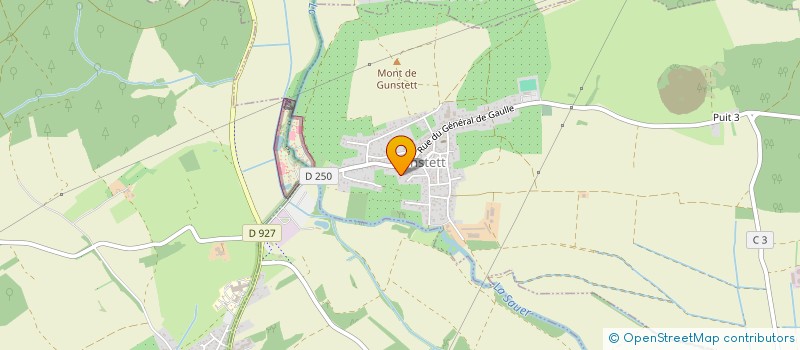 localisation de l'entreprise SCI KOPF  GUNSTETT