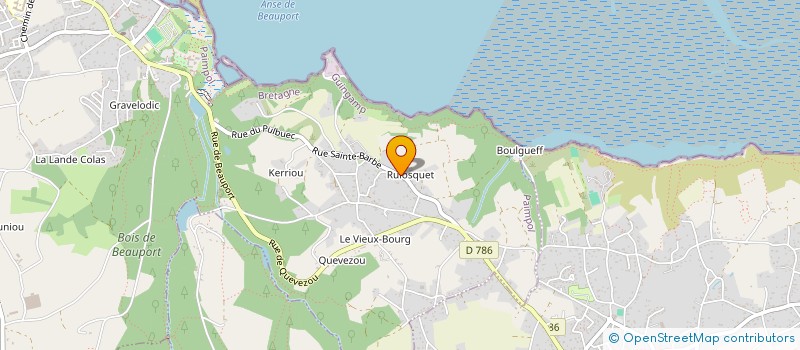 localisation de l'entreprise SCI KOPLEMA  PAIMPOL