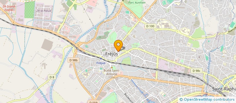 localisation de l'entreprise SCI KOPOM à FREJUS