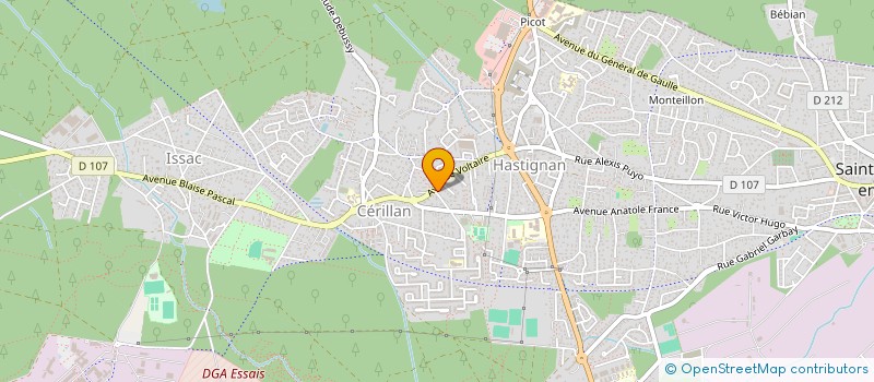 localisation de l'entreprise SCI KOPP1  SAINT-MEDARD-EN-JALLES