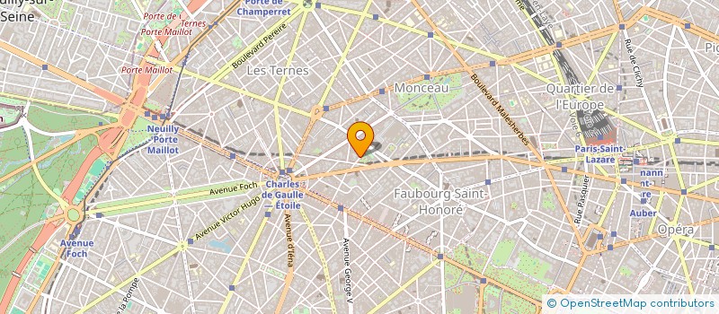 localisation de l'entreprise SCI KORIAN ETOILE IMMOBILIER  PARIS