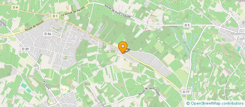 localisation de l'entreprise SCI KORNBLUMEN  VENASQUE