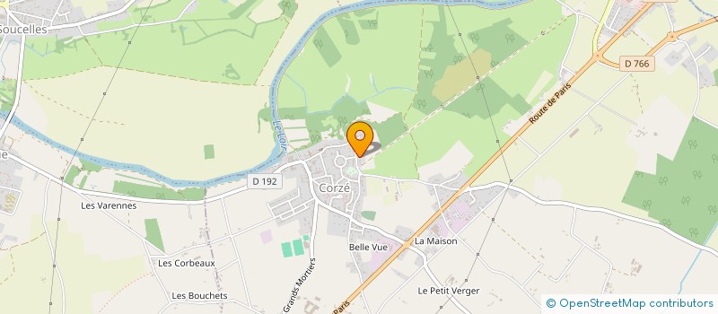 localisation de l'entreprise SCI KOSY FAMILY  LOIRE-AUTHION