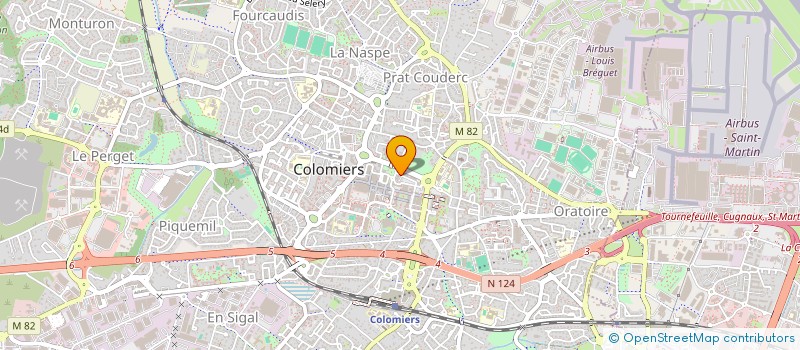 localisation de l'entreprise SCI KOTATSU DE LIMOGNE à COLOMIERS